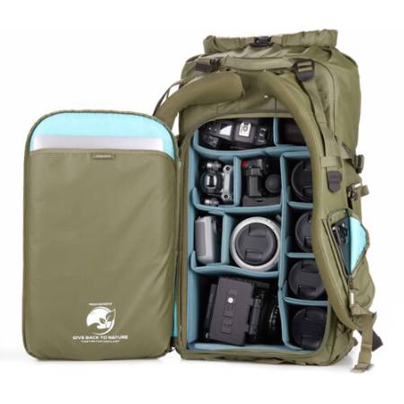 Shimoda Action X70 HD Starter Kit Army Green - plecak fotograficzny z kratownicą, pojemność 7l, zielony_3